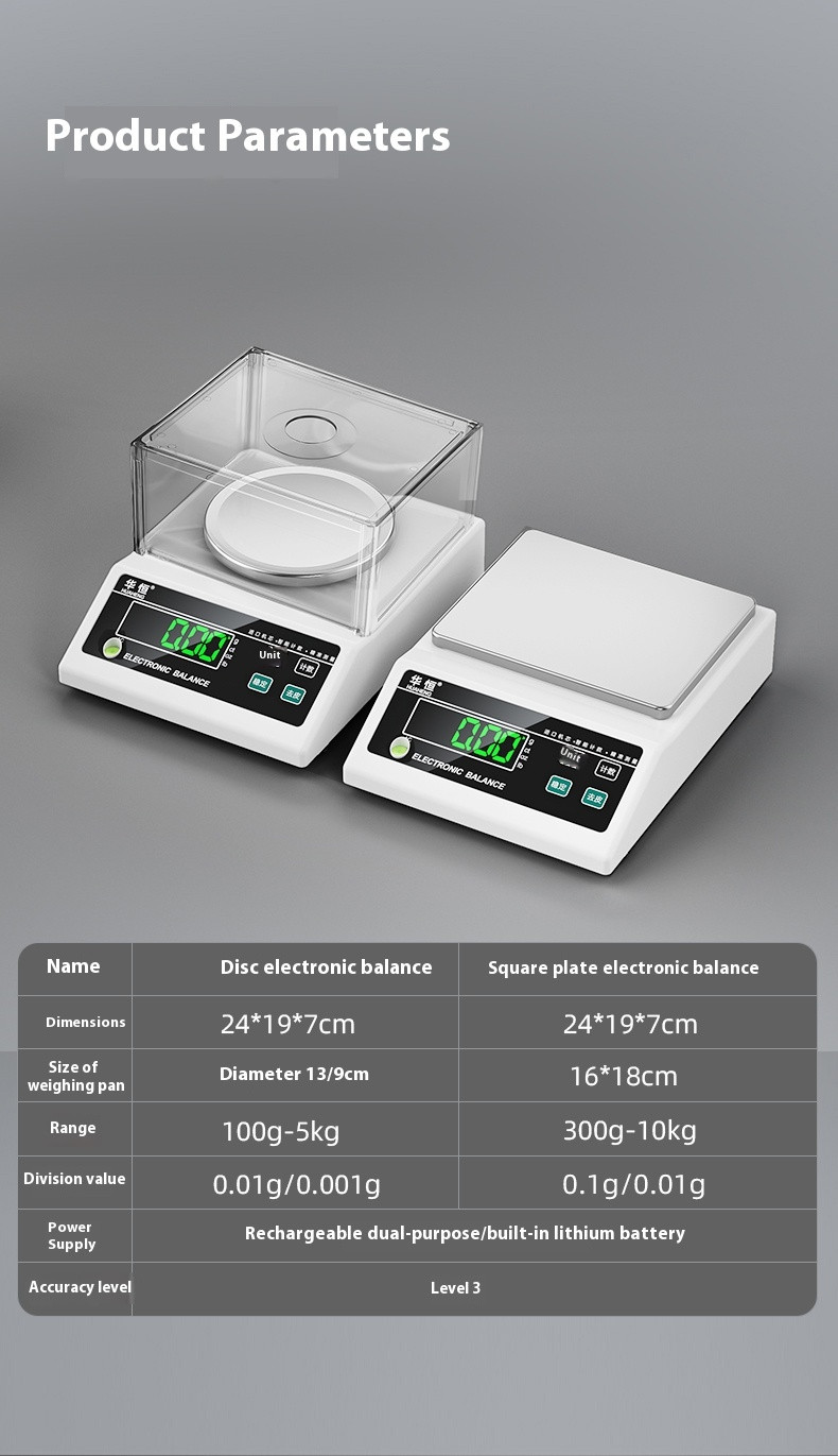 0.01 grams weighing laboratory High-precision electronic balance scales