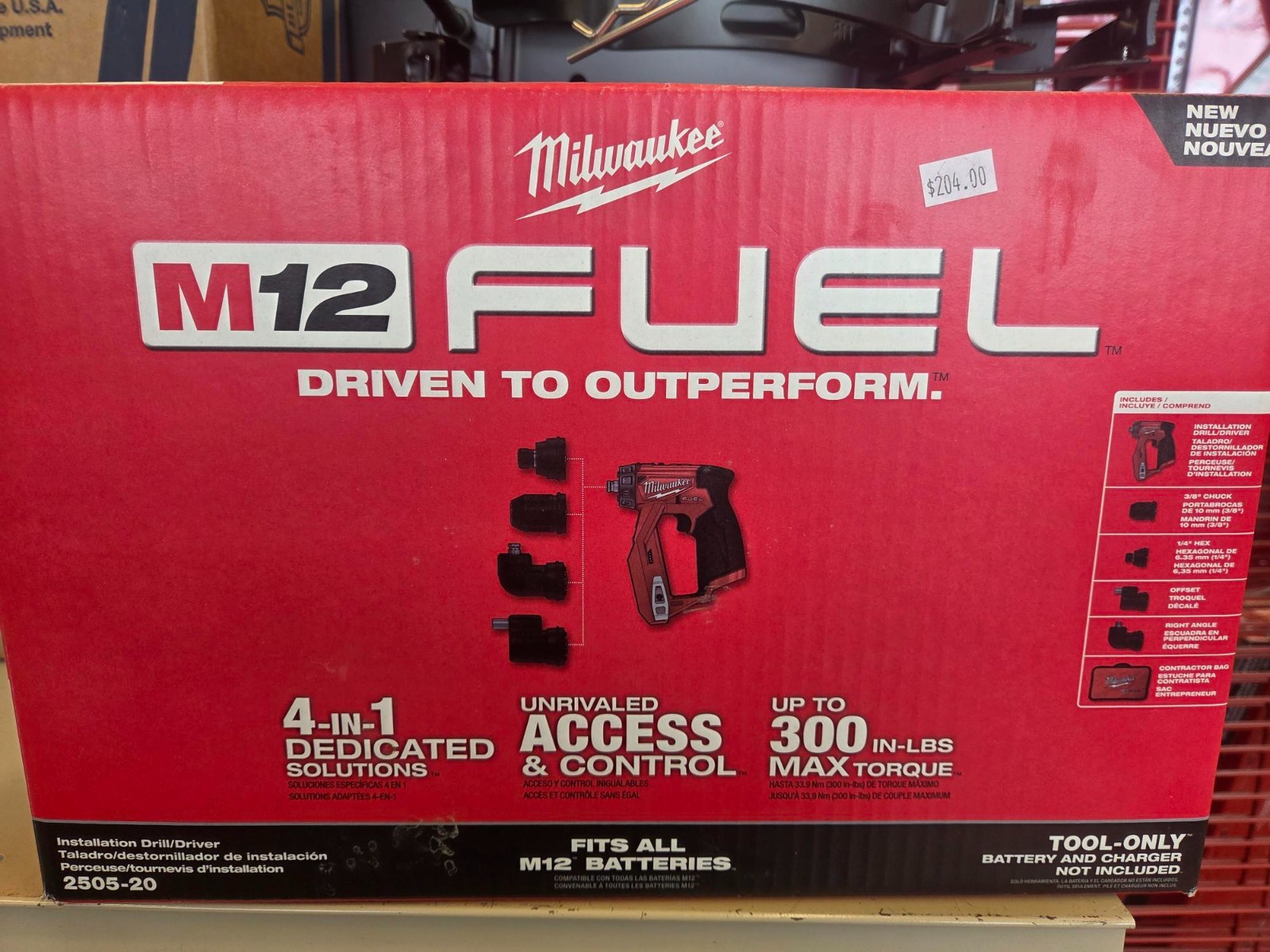 Milwaukee 2505-20 M12 FUEL Installation Drill/Driver