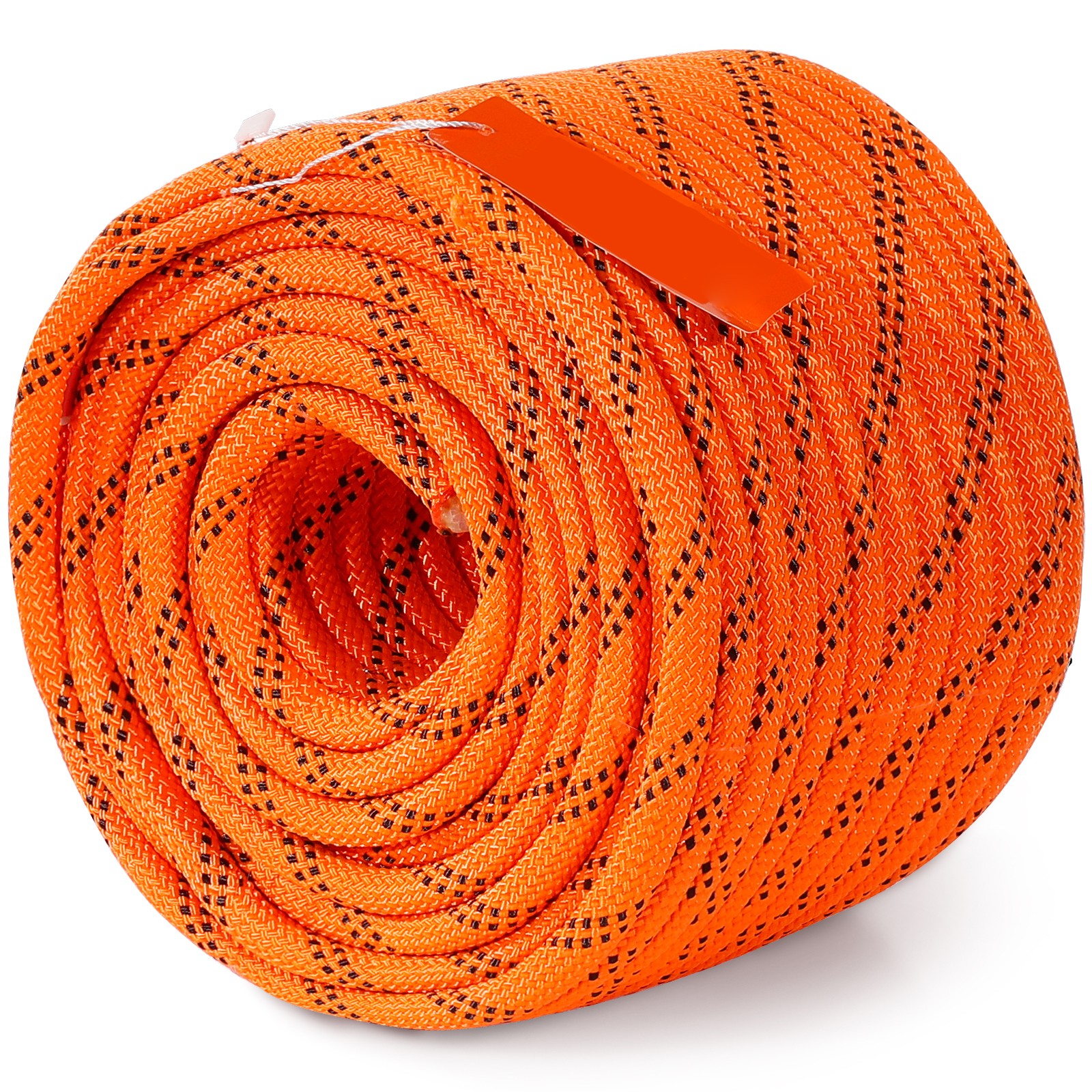 VEVOR Arborist Tree Climbing Rope Double Braid Polyester 3/8″ x 120′ 48-Strand