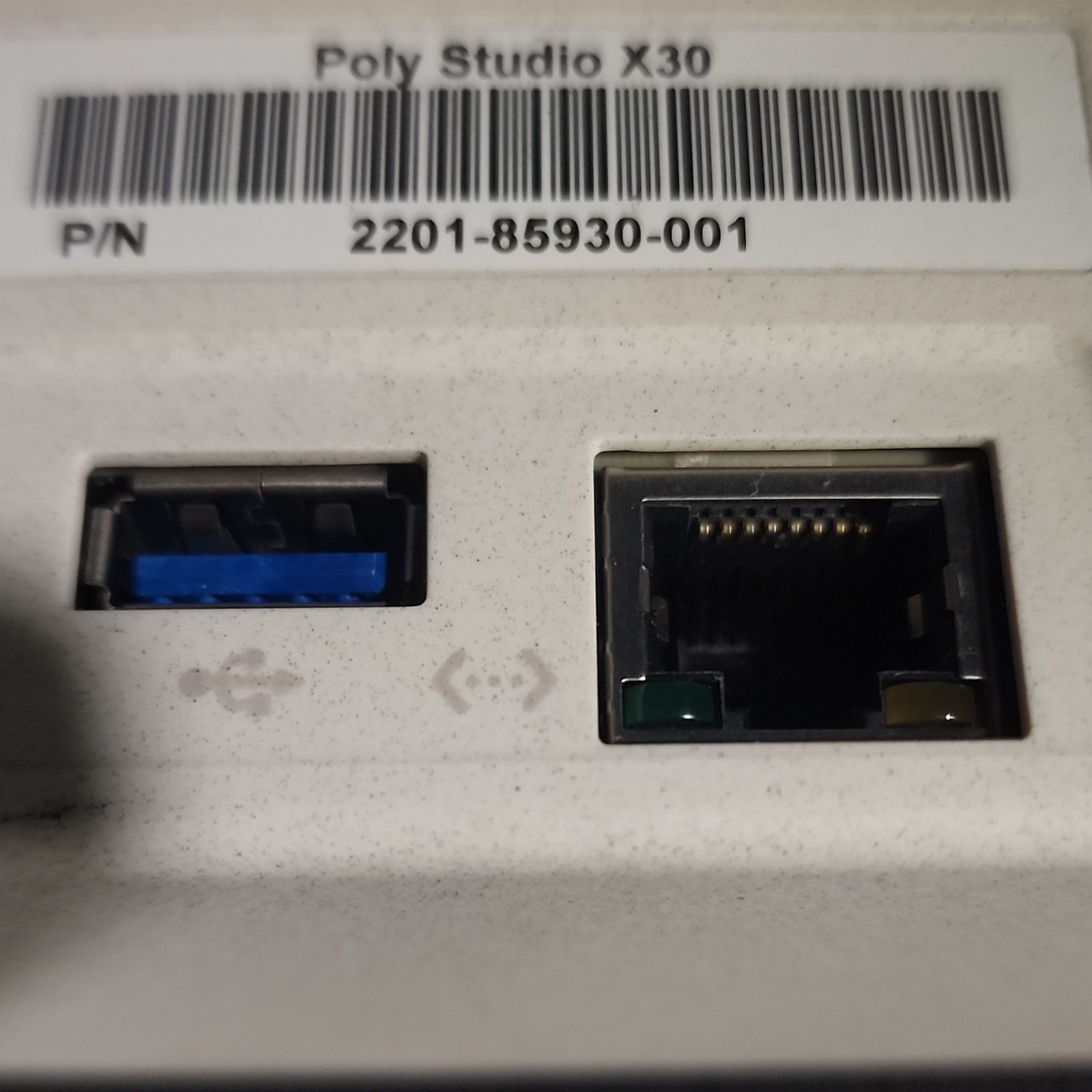 Poly Studio X30 Video Conferencing Bar HD Video HD Voice 2201-85930-001
