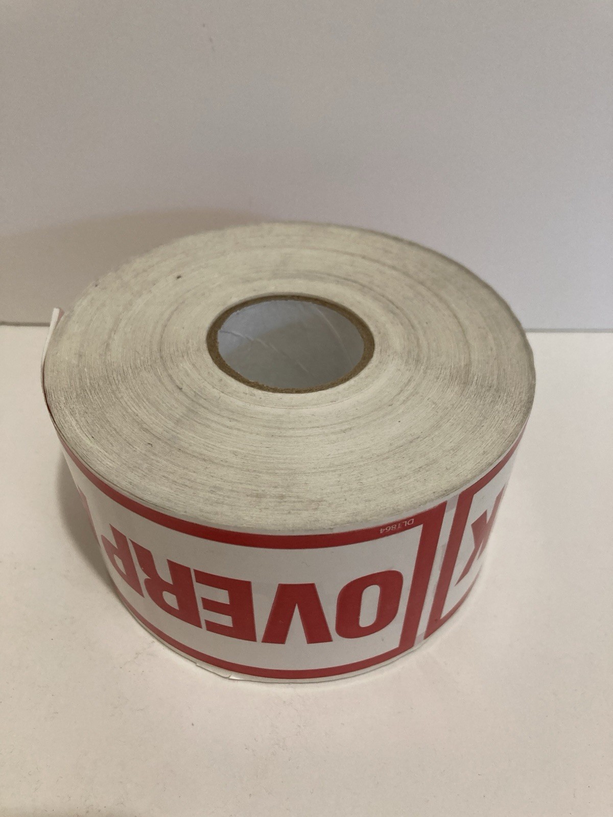 Roll of 500 OVERPACK Labels 2.5″ x 6″