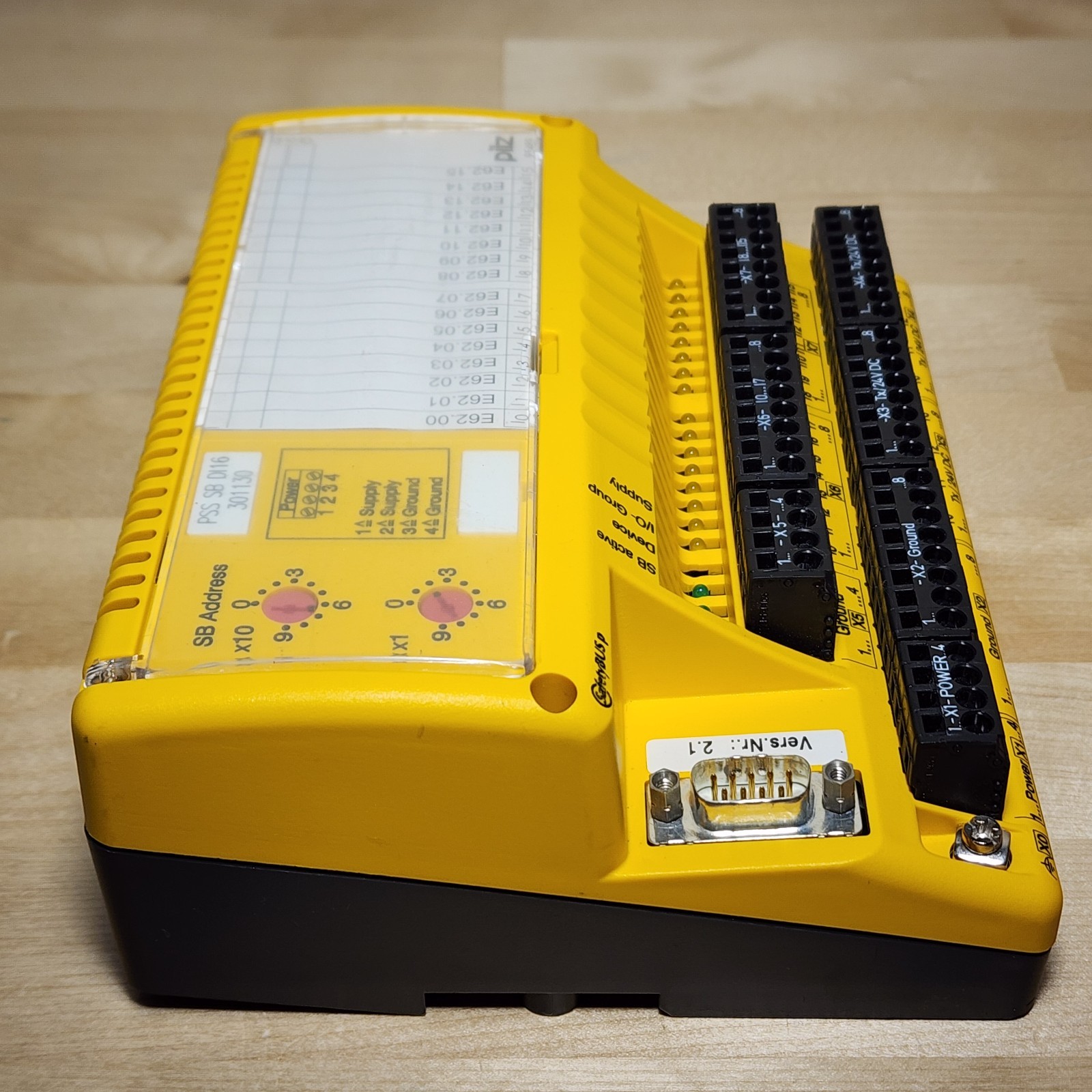 Pilz 301130 PSS SB DI16 SafetyBUS p 16-Channel Digital Input Module 24VDC