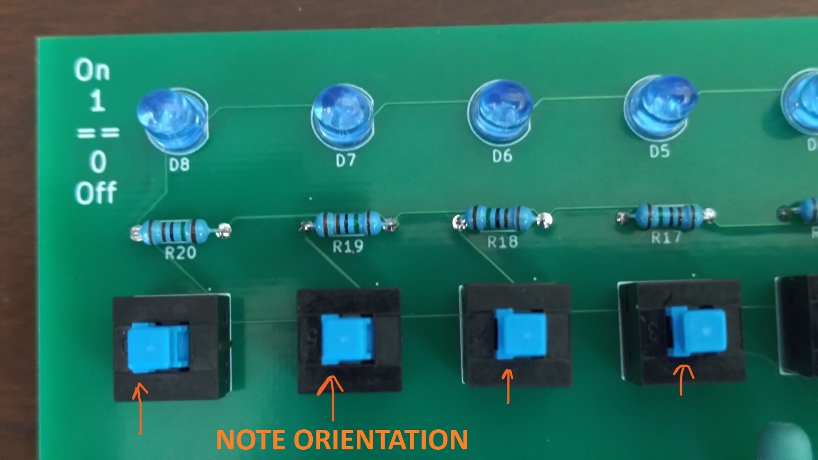 PCB for DIY PROM Programmer 82s123 82s23 74s288 74s188 Board ONLY version 1.5