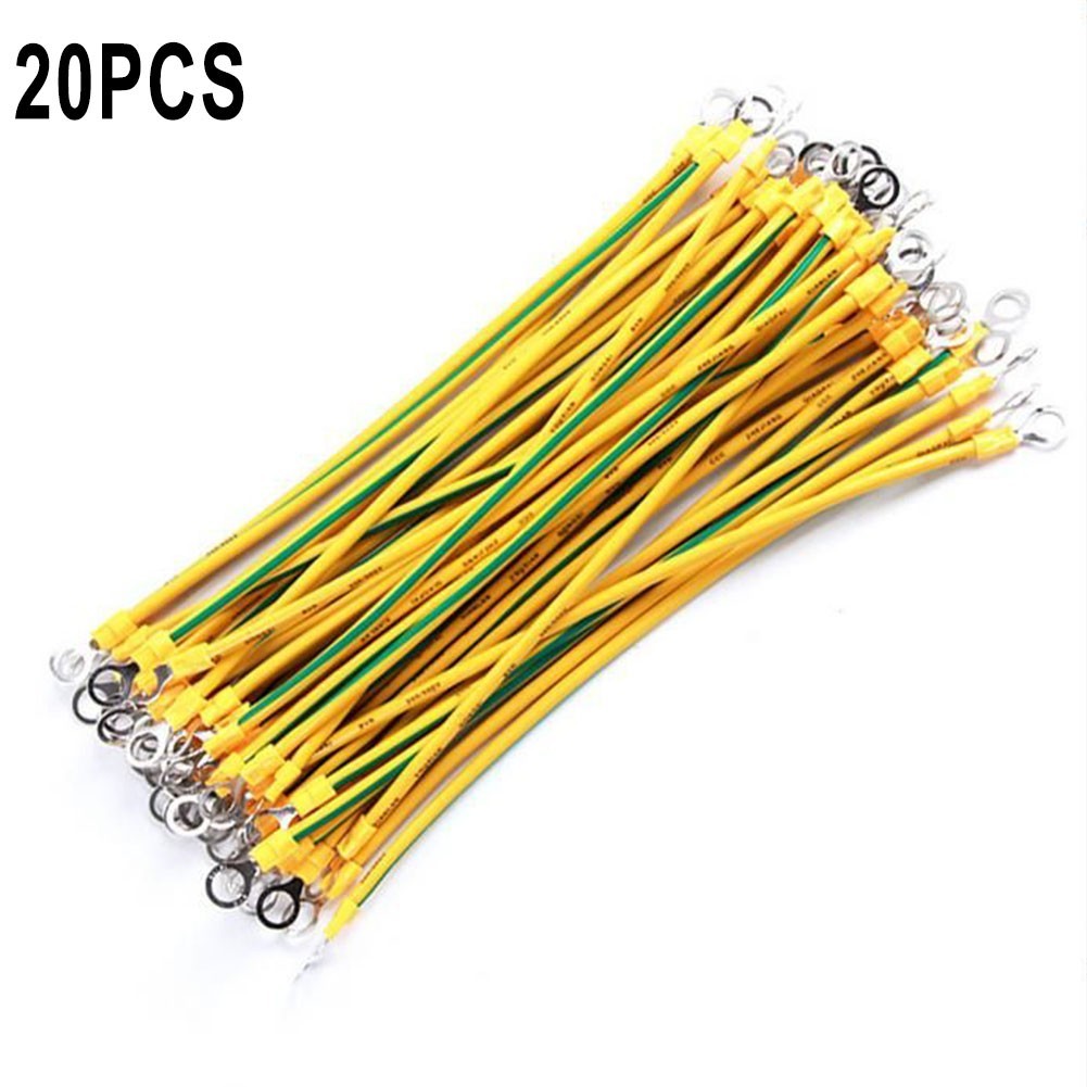Brand New Ground Wire 20pcs BVR Solar PV Ground Wire 10cm/20cm/30cm Portable