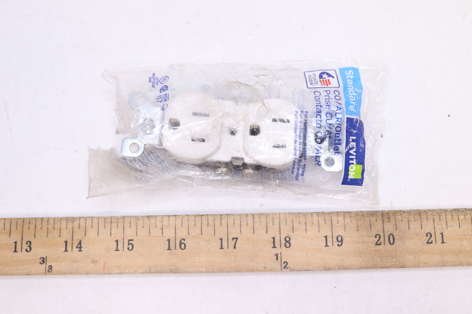 15 Amp 125 V CO/ALR Duplex Outlet/Receptacle, White 12650-W