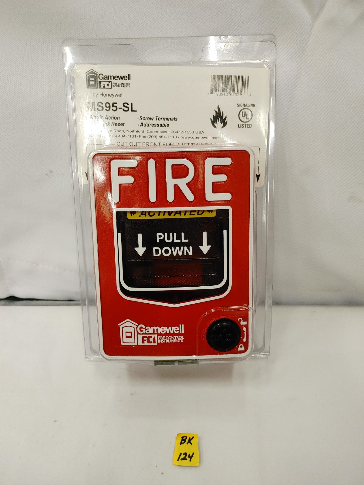 Gamewell MS95-SL Manual Pull Station