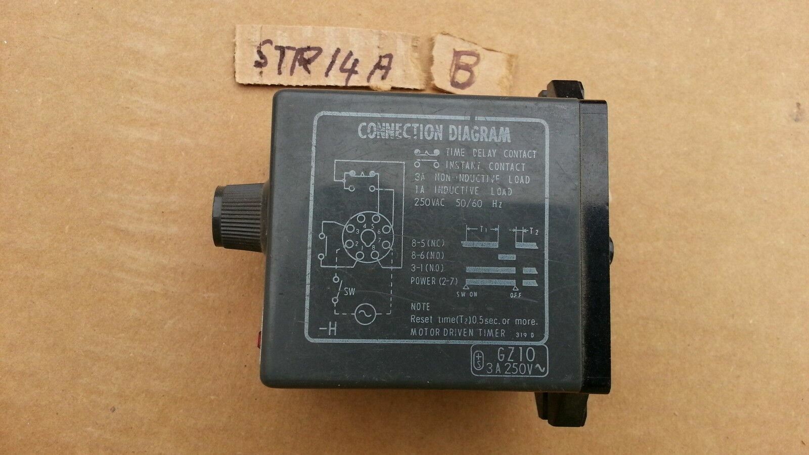 Omron STP-NH Subminiature Timer 0-30 Min 110VAC Industrial Control Automation