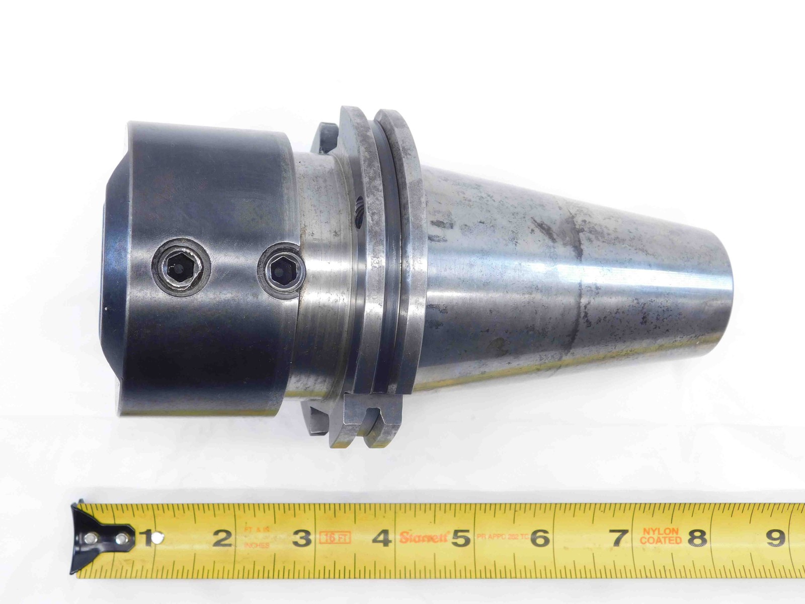 SK50 ERICKSON 50mm ID SOLID END MILL TOOL HOLDER 50.0 COOLANT DV50RWD50075M