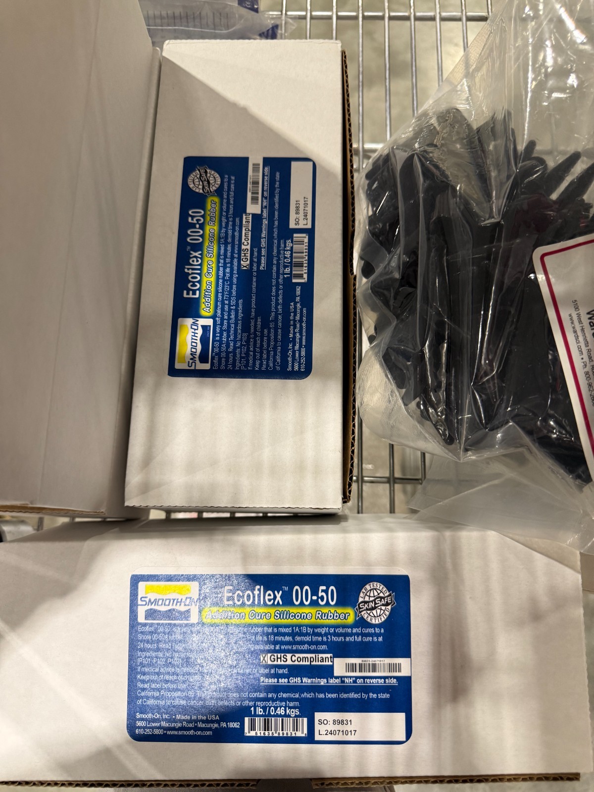 Smooth-On Ecoflex 00-50 Addition Cure Silicone Rubber