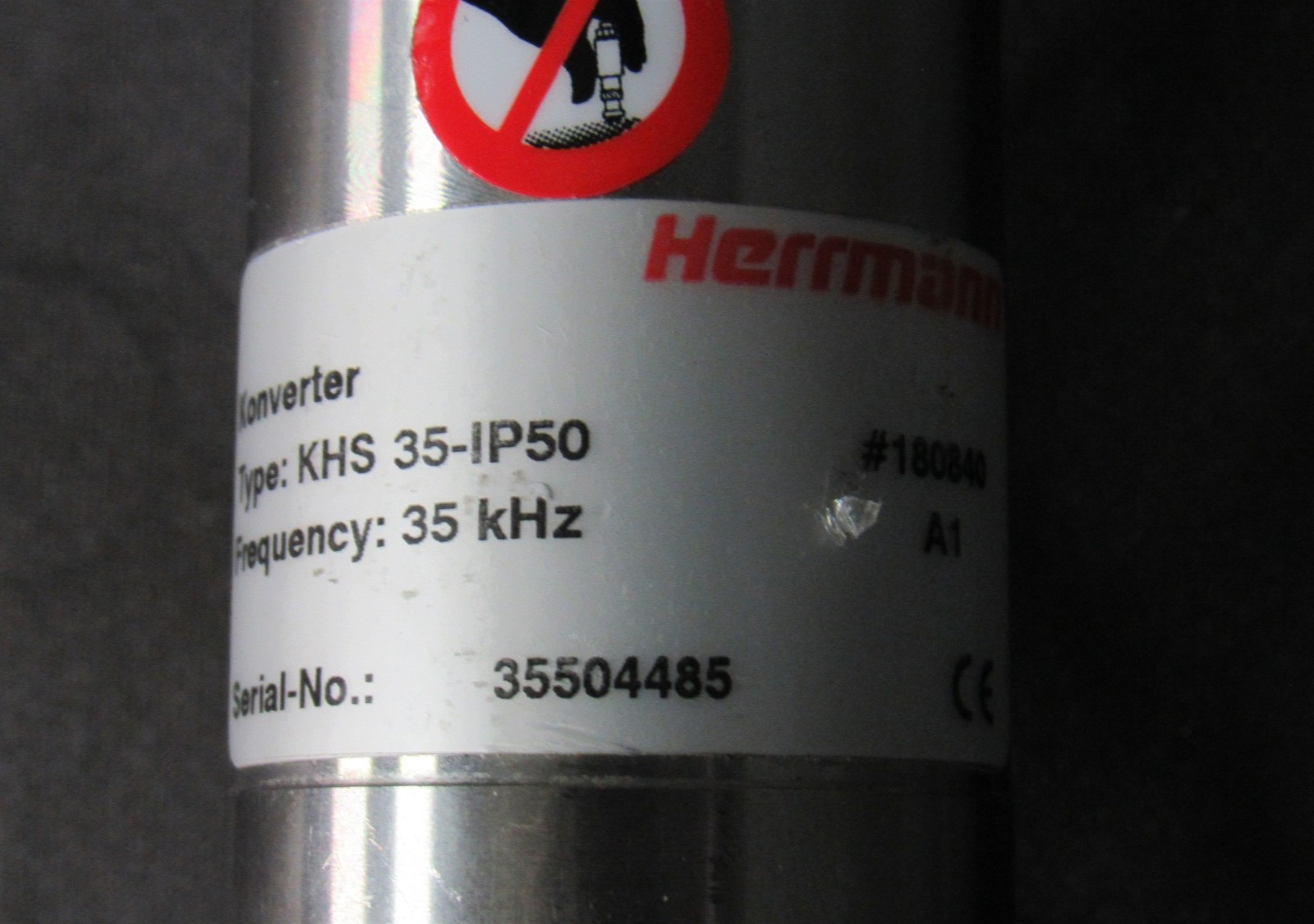 HERRMANN KHS 35-IP50 35Khz Ultrasonic Converter