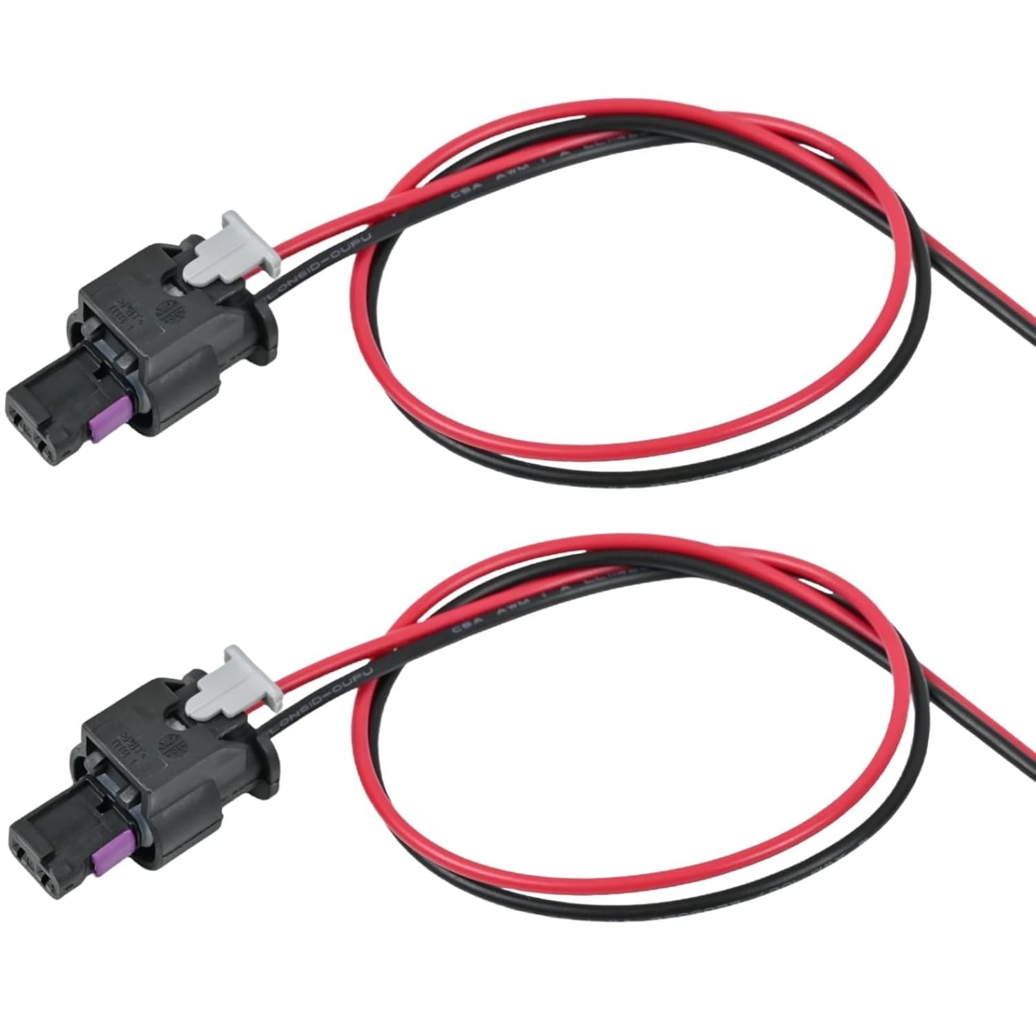 2 PCS Side Marker Light Pigtail Chrysler 300 2015-2024 Connector Wire
