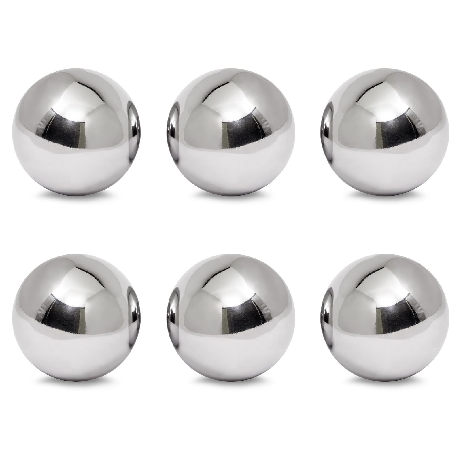6pcs 1″ Chrome Steel Bearing Balls 25.4mm Steel Ball Precision Bearings