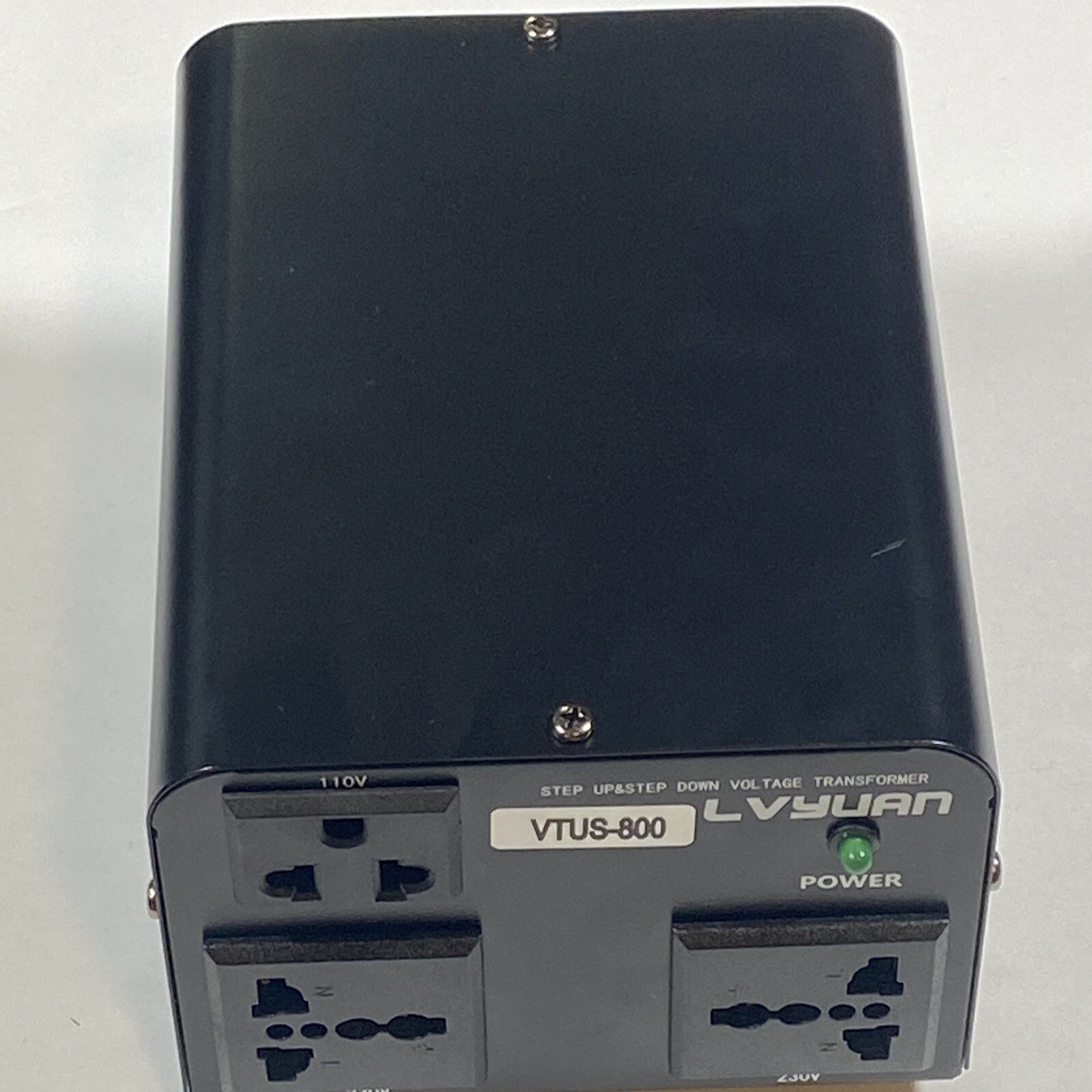 Lvyuan 800w Step Up Step Down Voltage Transformer – New Open Box – VTUS-800