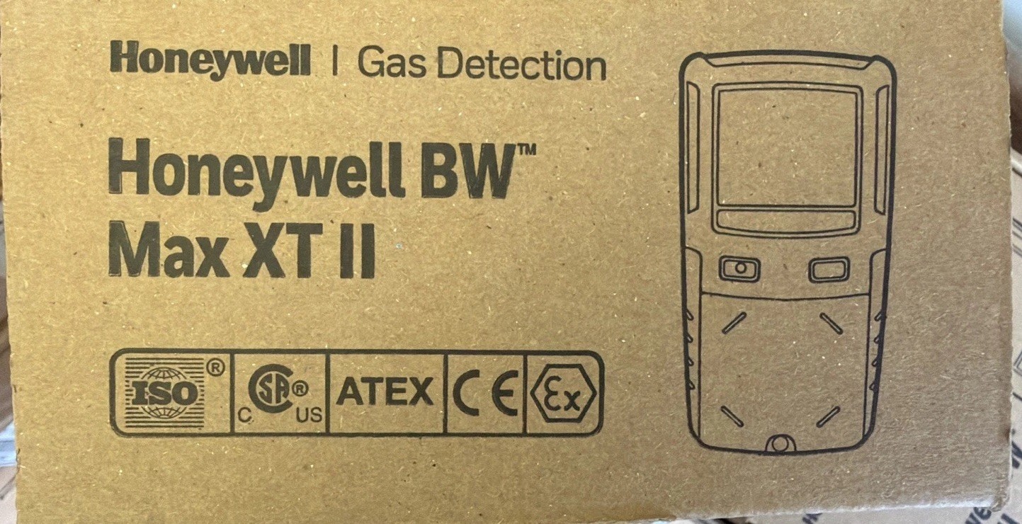 Honeywell BW Gas Alert Max XT II – CH₄ O₂ CO H₂S Detector Calibrated 2/16/2026