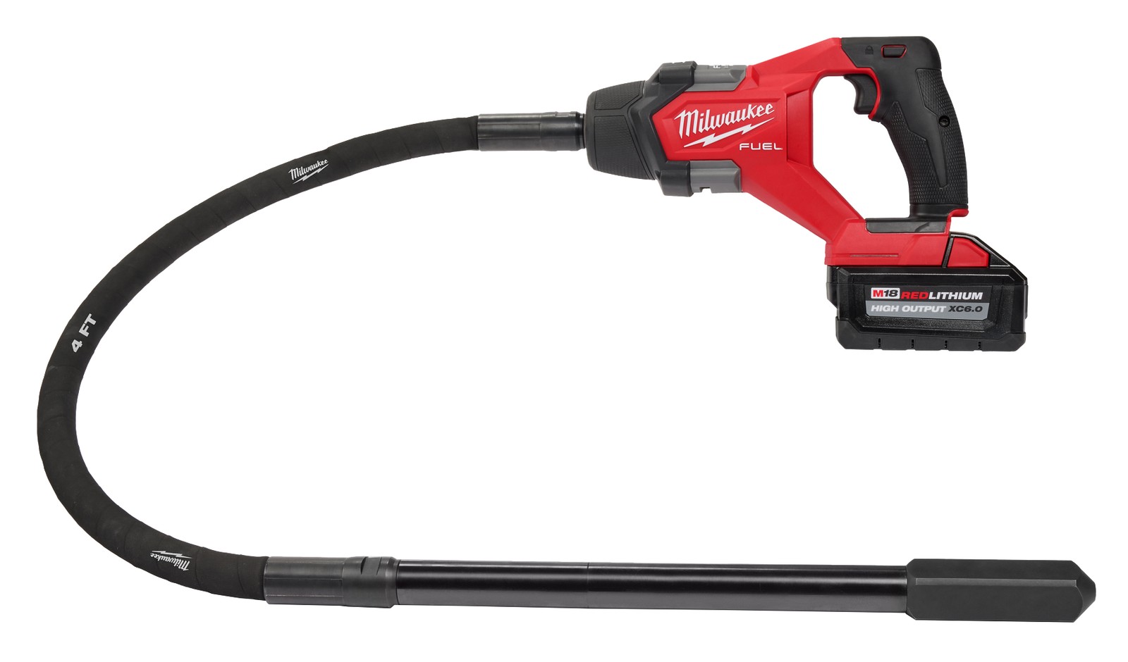 Milwaukee Tool 2910-20 M18 FUEL 4′ Concrete Pencil Vibrator Tool Only