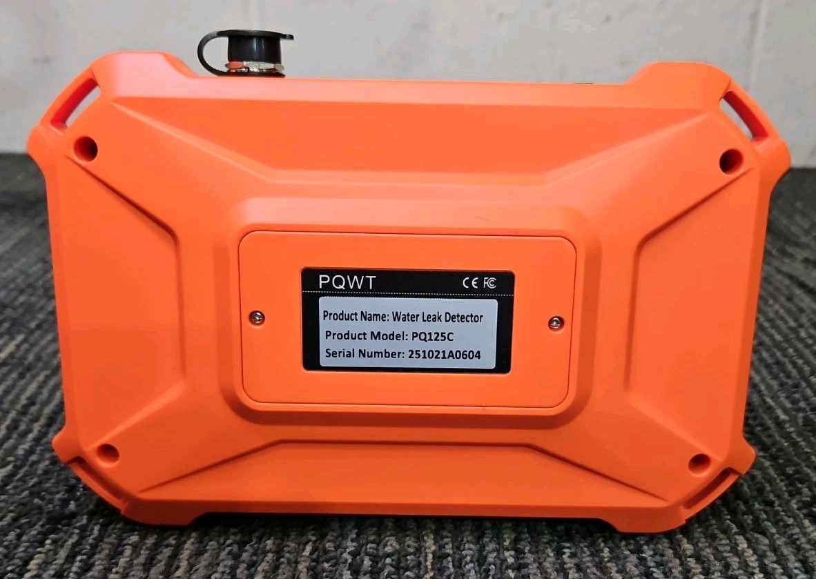 PQWT PQ125C Indoor /Outdoor Pressure Water Pipeline Leak Detector