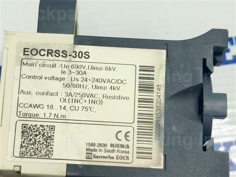 Schneider EOCRSS-30S EOCRSS30S Overload Relay 30 DAYS WARRANTY FAST SHIPPING!!!