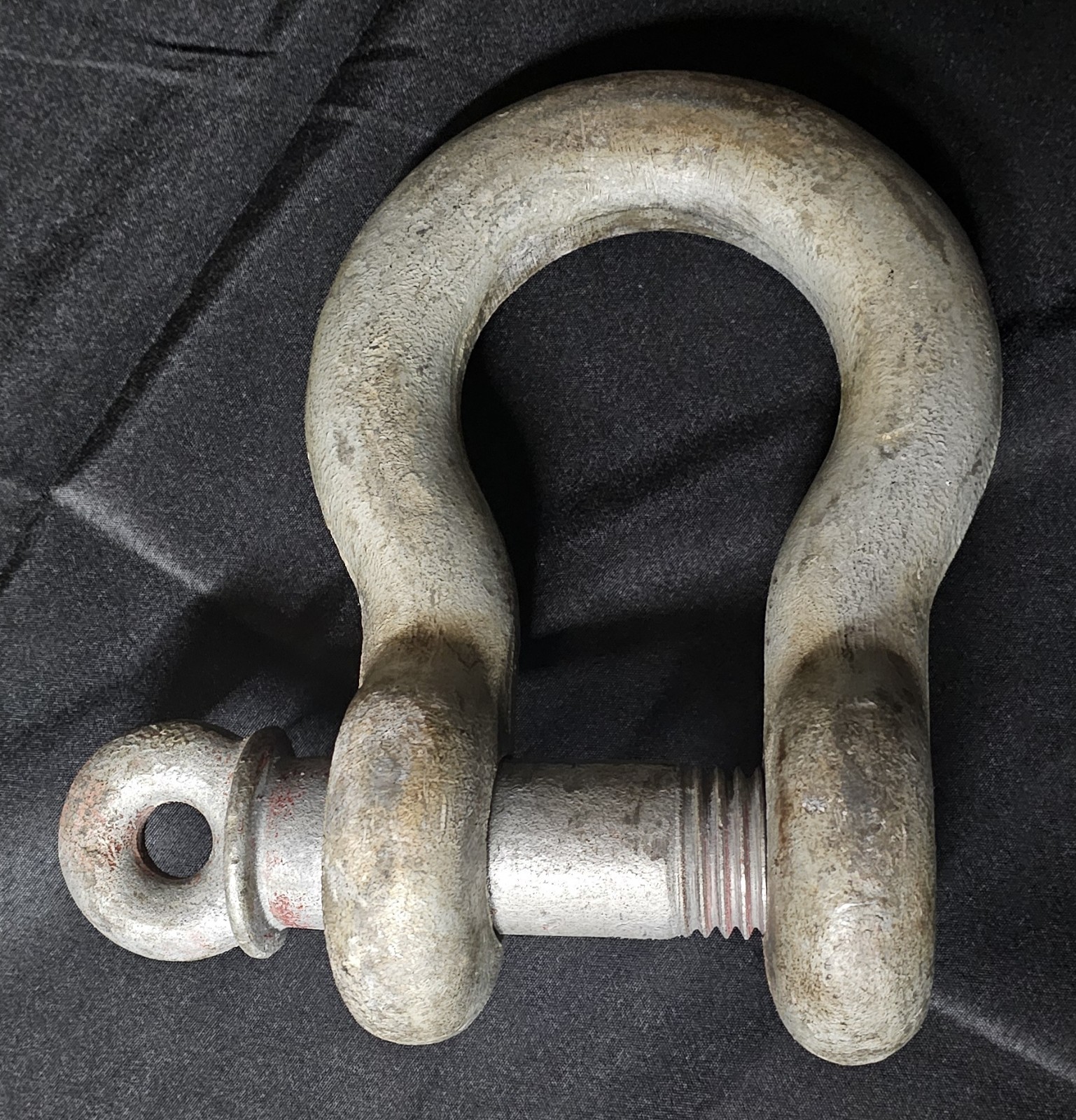 CROSBY 17 Ton Galvanized B3B 17T Shackle Clevis Rigging Lifting 1.5″ Treaded Pin