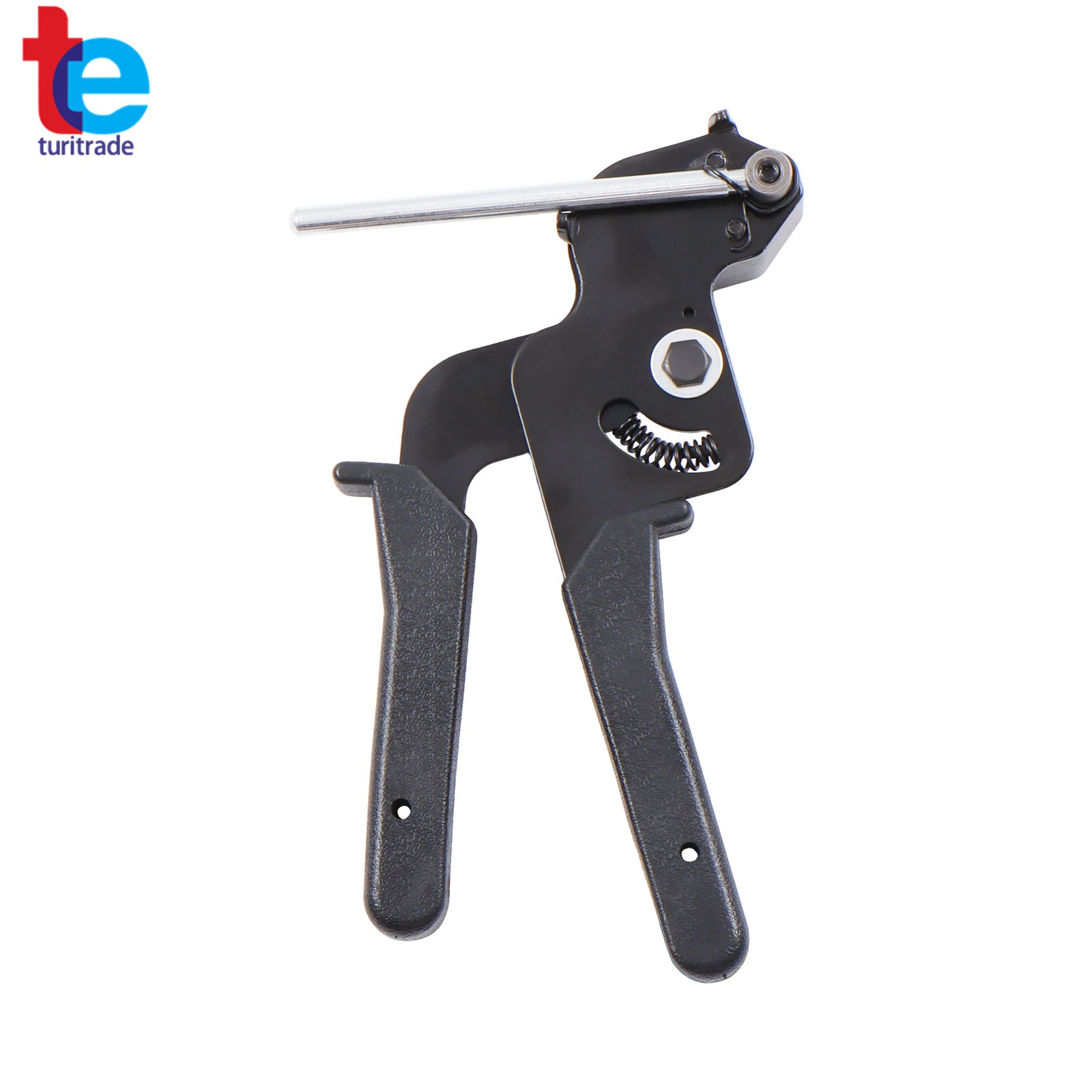 Stainless Steel Cable Tie Gun + 200PC Metal 11.8″ Zip Ties -20°F to +180°F