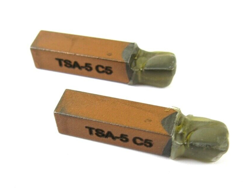 2pcs ACT TSA-5 Grade C5 Carbide Brazed Lathe Tool Bits 5/16″ x 5/16″ Shank
