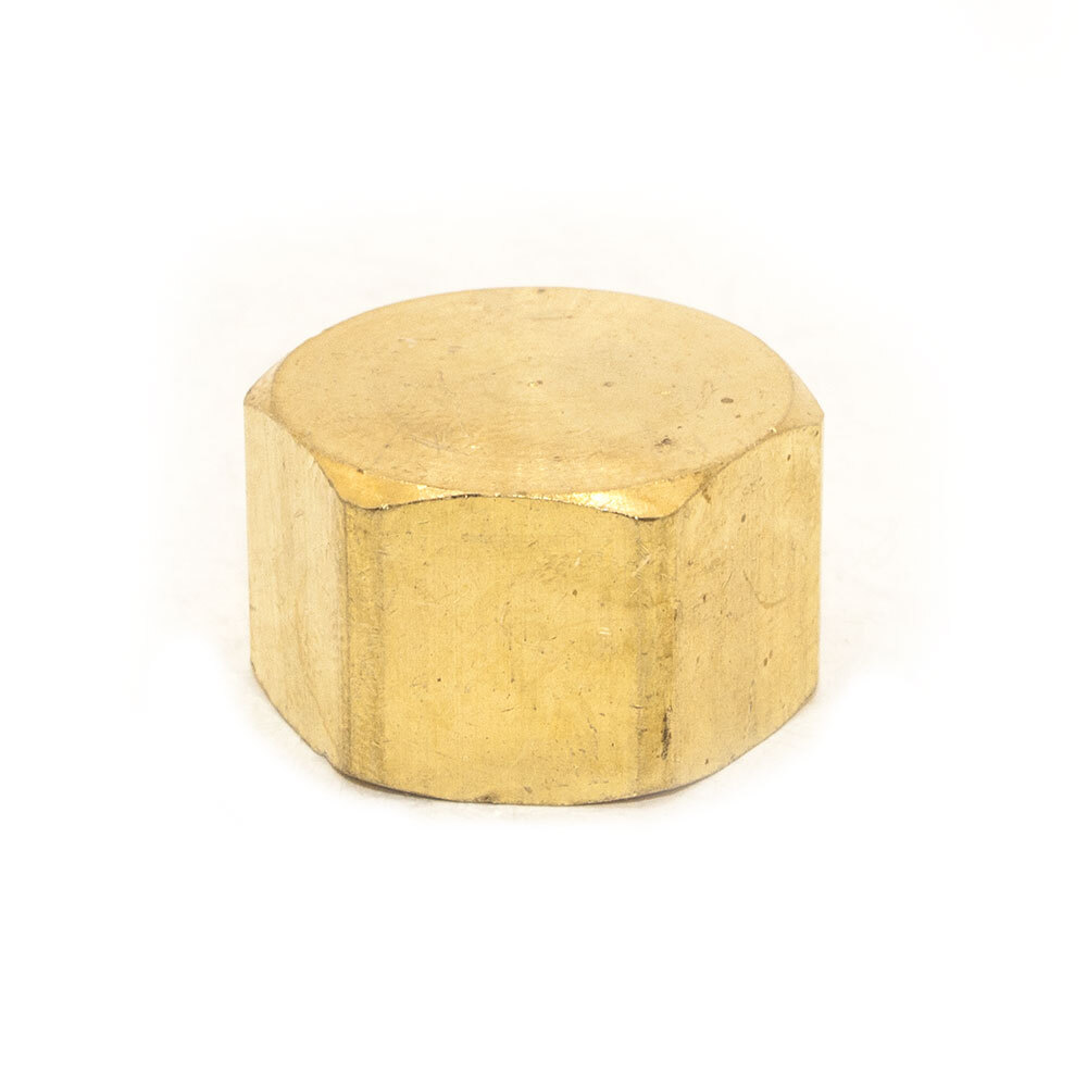 Thrifco 6961014 #61C 5/8 Inch Lead-Free Brass Compression Cap