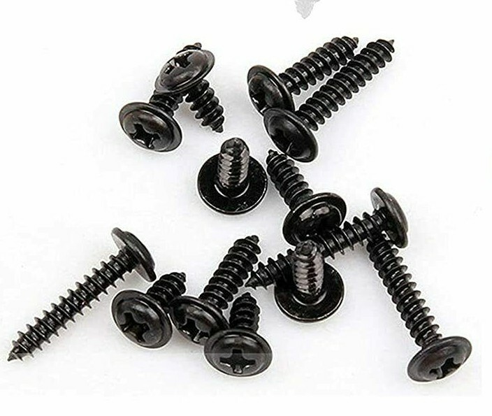Modified Truss Head Self piercing sharp point Screws #8x 1/2″- 3″ K-Lath Black