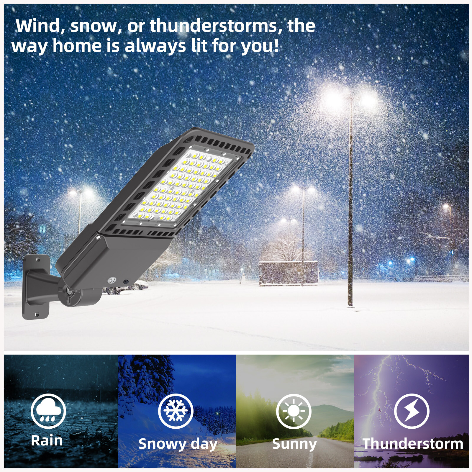 5 Years warranty IP65 parking lot 200w Roadway led shoebox & street Pole Fixture