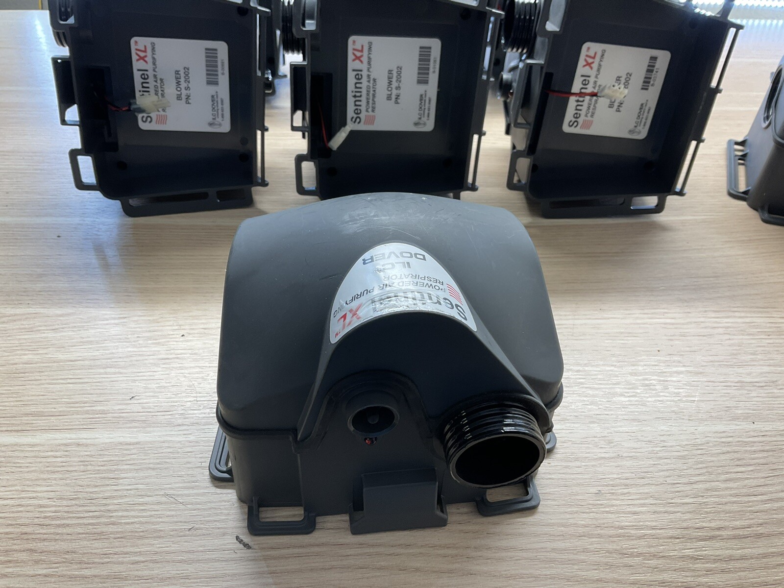 ILC DOVER SENTINEL XL S-2002 PAPR CBRN Pump /LOT OF 8/FRA979