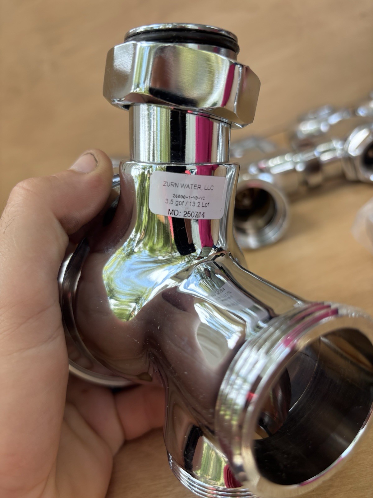 Plumbing LOT Of Sloan Duren Chrome Plated Brass Fittings: Stops, Aquaflush Senor