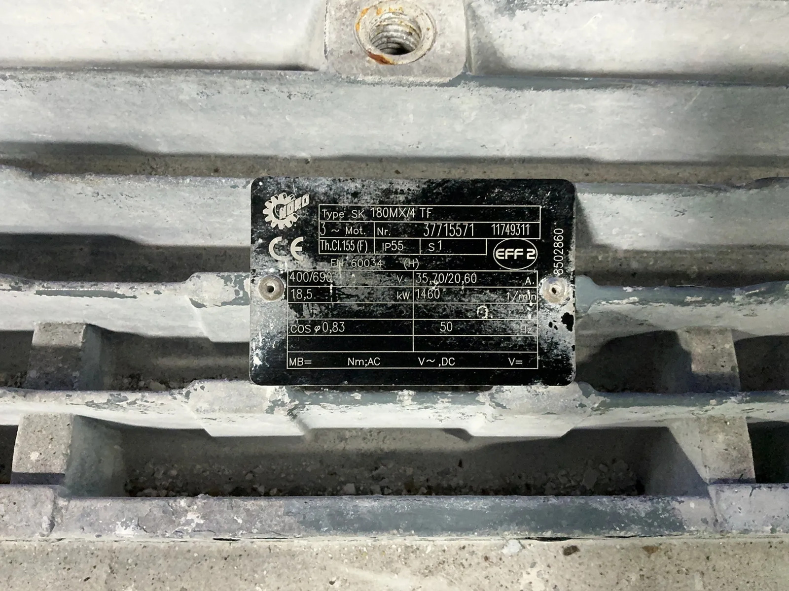 BORGER CL 390 PUMP 18.5 KW 12100031011