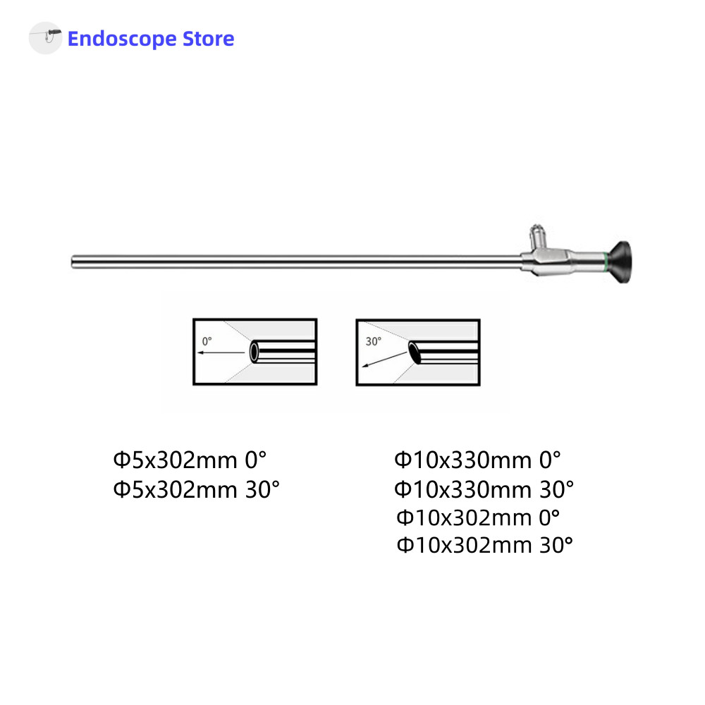 HD Medical Surgical Φ5mm Φ10mm 300mm 330mm 0° 30° Rigid Endoscope Optics