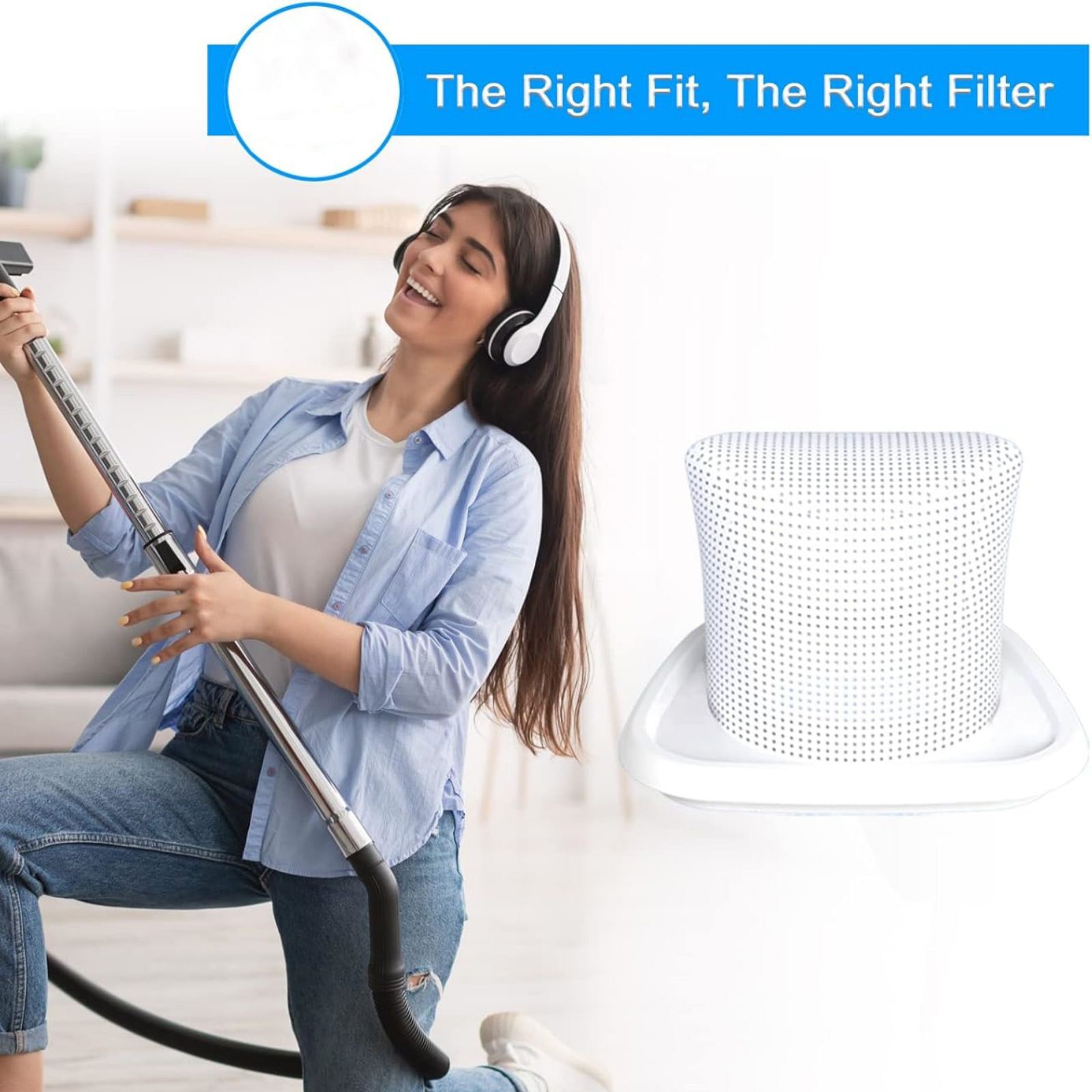 3X Vacuum Filter Replacements Compatible For Black And Decker Dustbuster