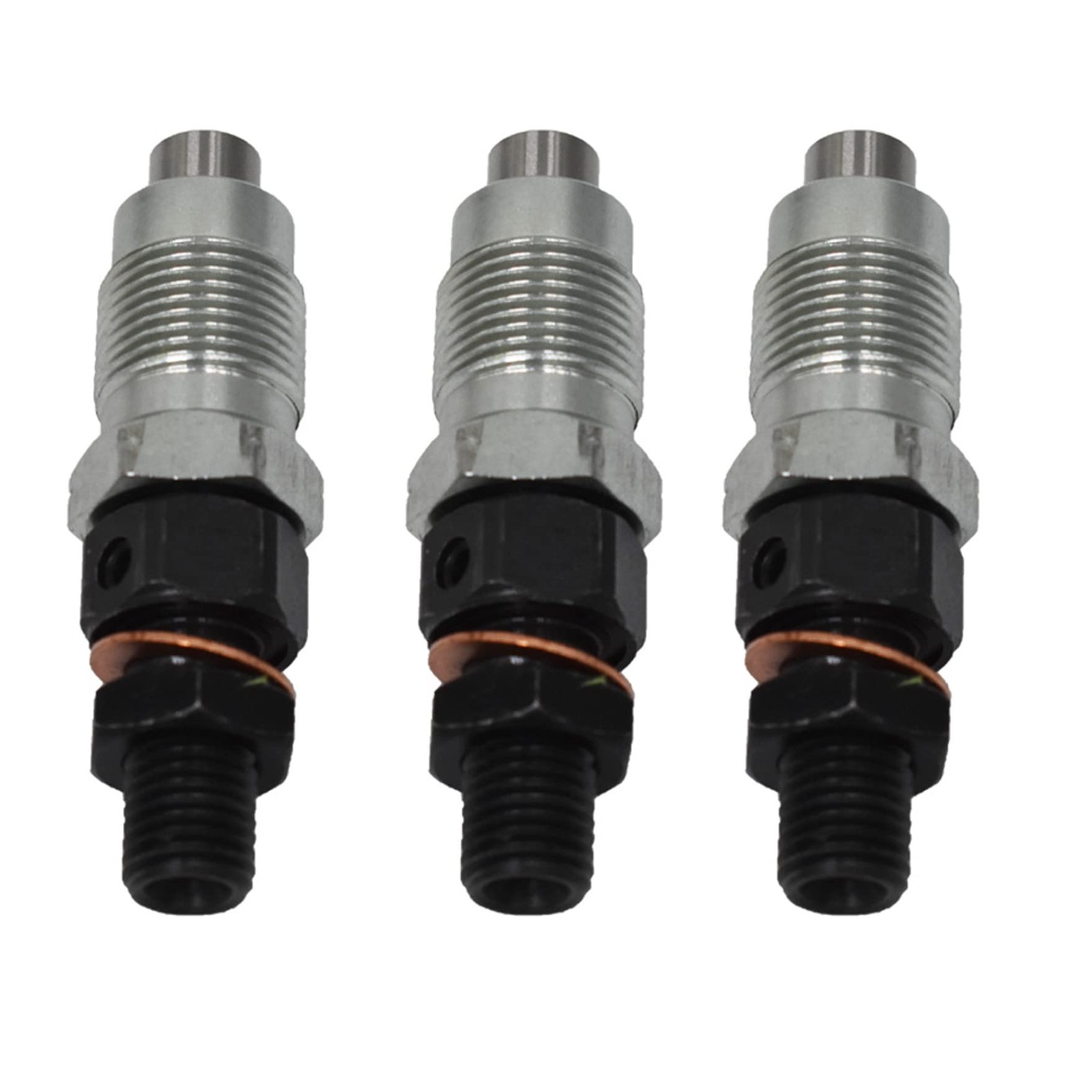 waltyotur 3Pcs Fuel Injectors 6.7 cm (W) x 9.8 (L) x 4.9 (H)