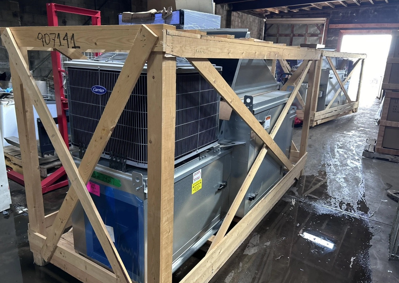 NEW CAPTIVE AIRE Make Up Air Unit Includes A/C Unit 220v 1 Phase