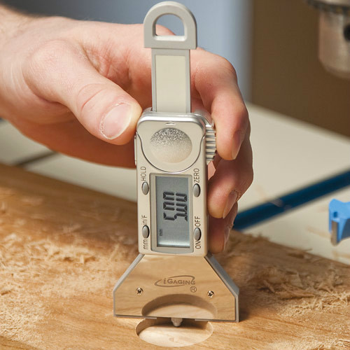IGAGING DIGITAL SNAP DEPTH GAUGE 0.0005″ INCH-METRIC-FRACTION TIRE THREAD 0-4″