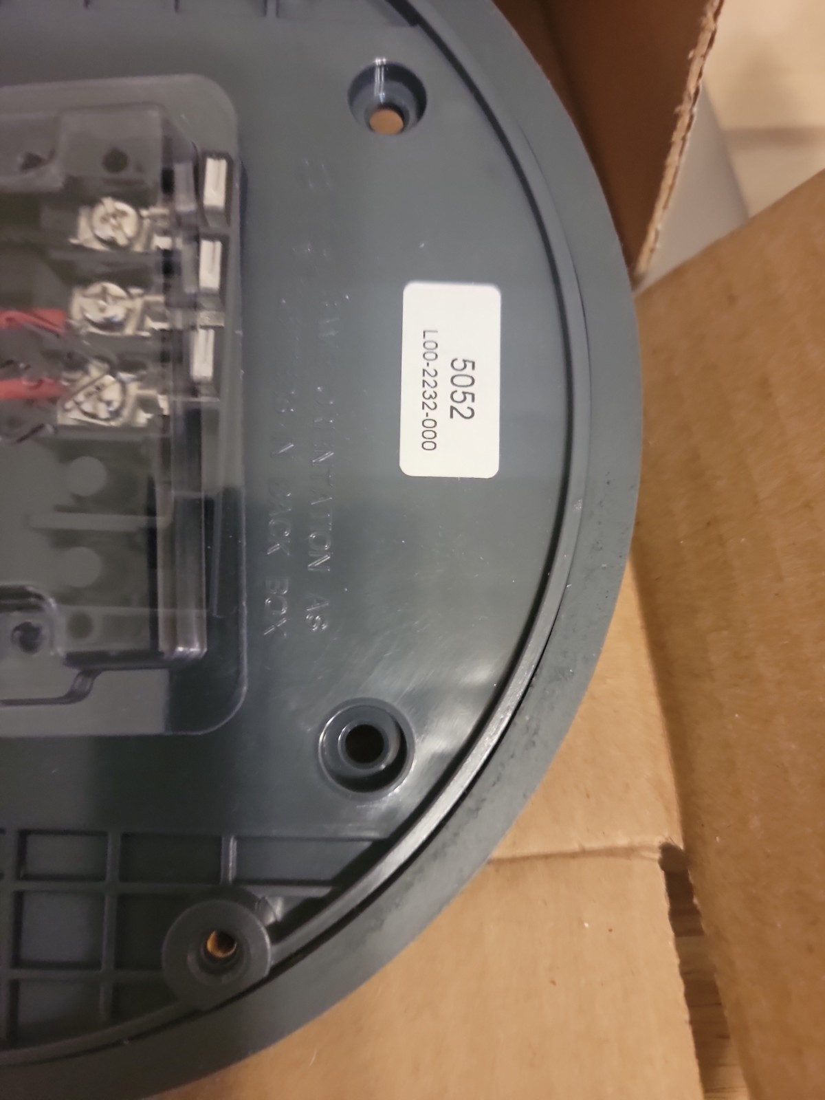 System Sensor SCRKLED Ceiling Strobe RED