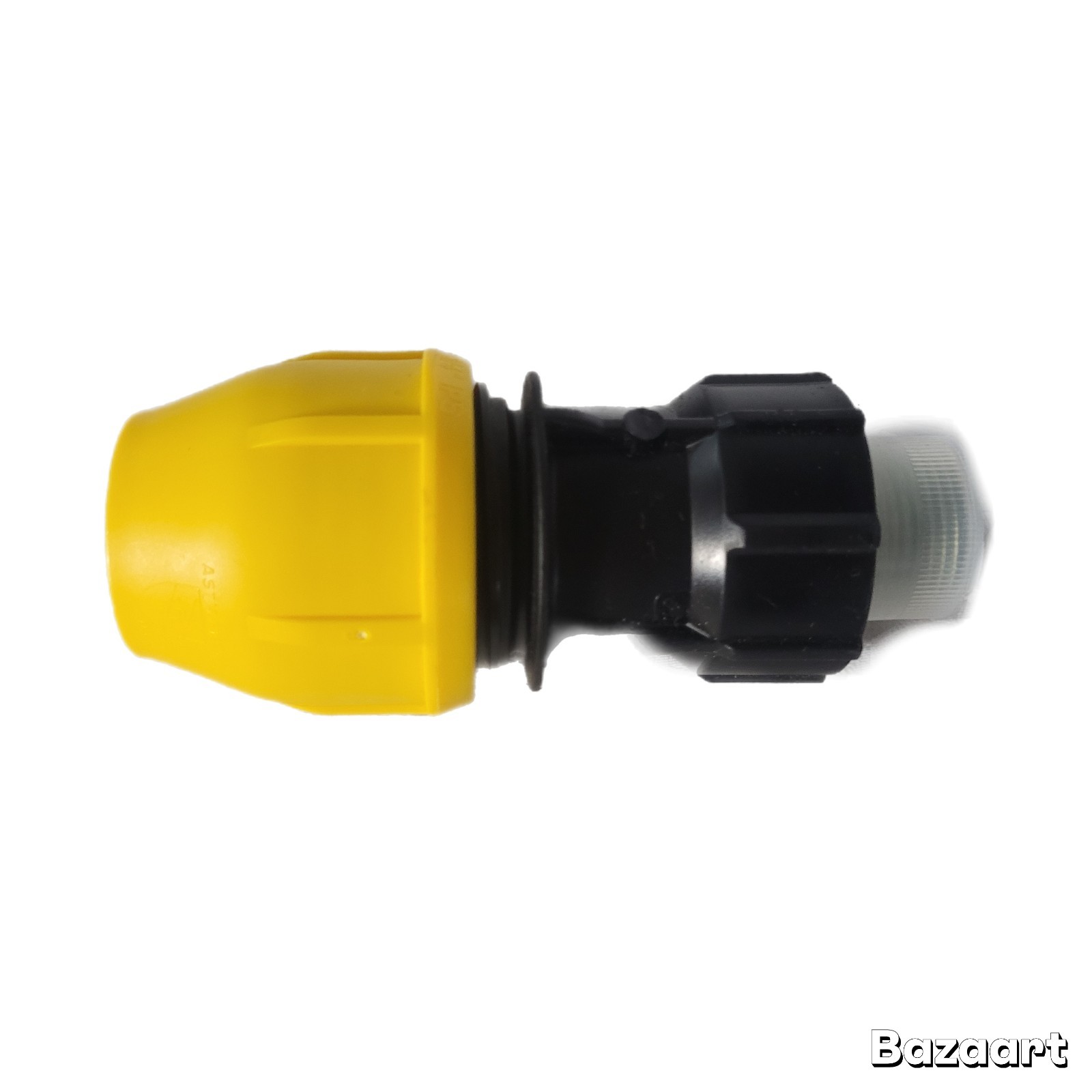 3/4 in. Polyproylene Underground Yellow Poly Gas Pipe Conversion Fitting