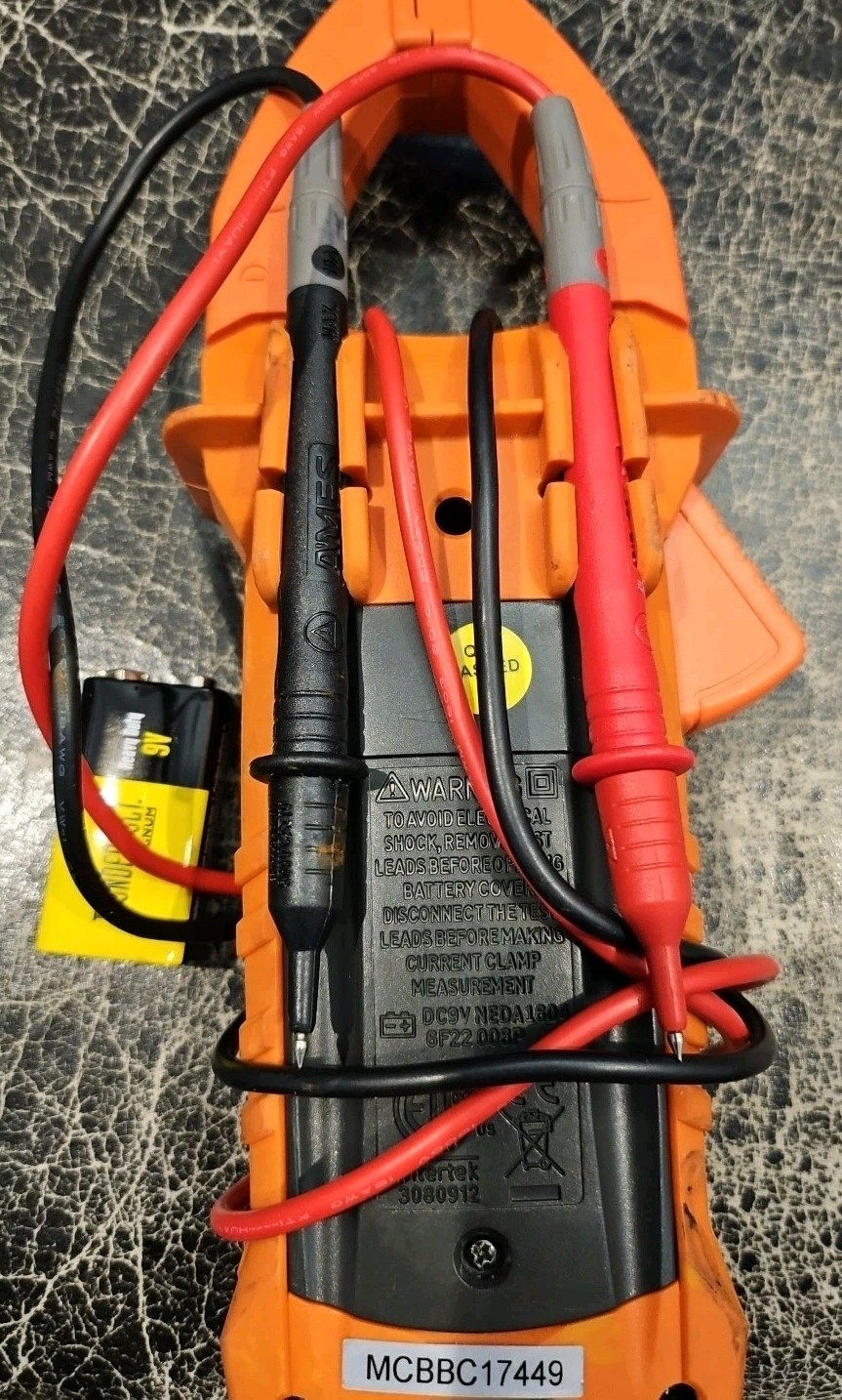 Ames AC / DC Digital Clamp Meter Cat lll 1000V CAT IV 600V CM1000A T-RMS INRUSH