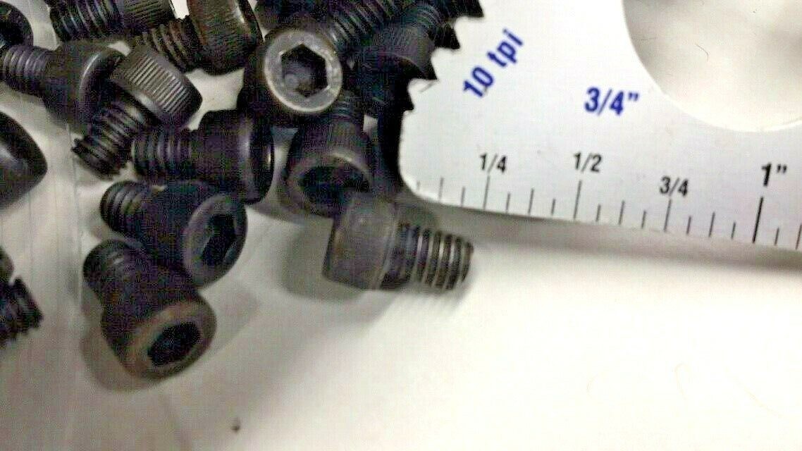 Cap Screw HYA88008-90 Socket Head 8-32 x 1/4″ (Pack Of 90) Black Plain Finish