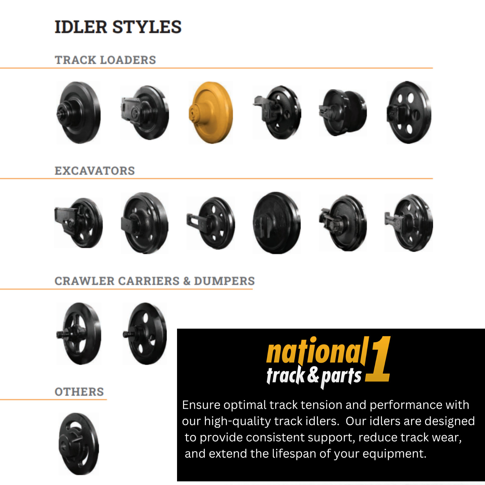 Idler Pulley fits Vermeer CTX100 S925TX S800TX S725TX 163736143
