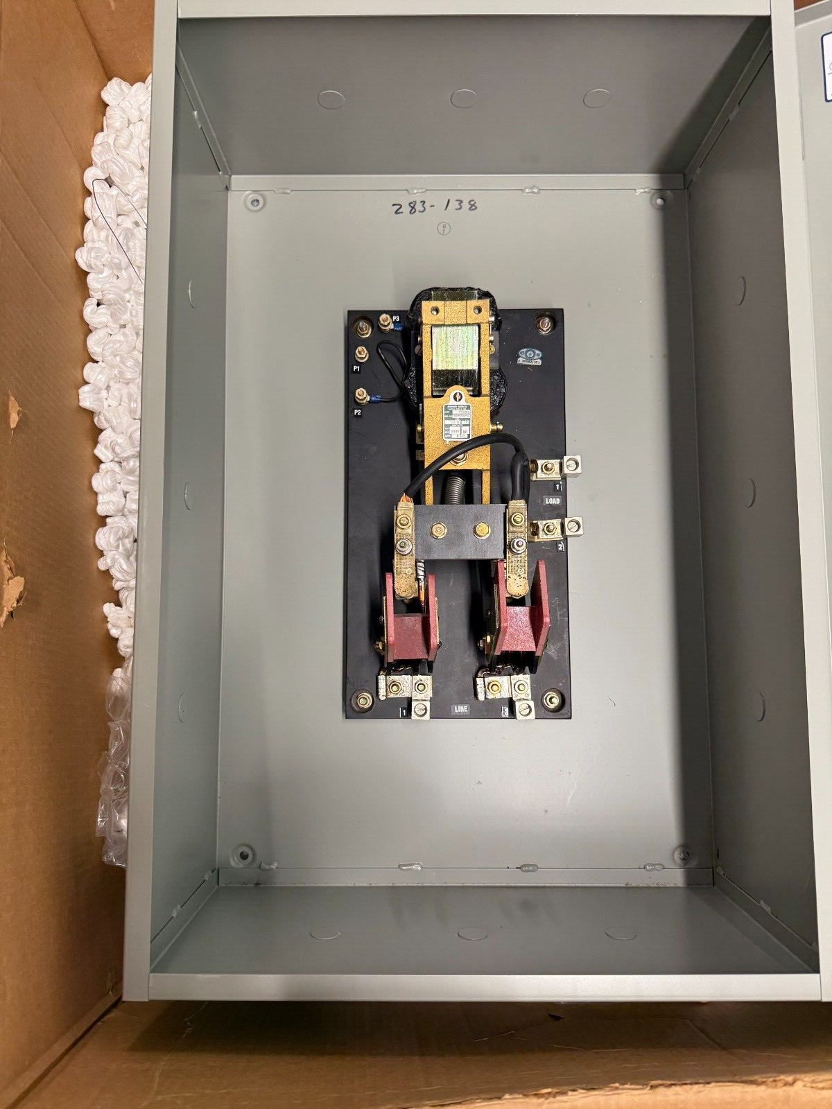 ASCO Automatic Open Transfer Switch 4436C 250VDC 100A Contacts, 120VAC Coil