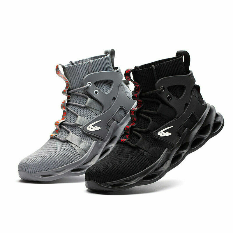 Mens Work Boots Sneaker Walking Waterproof Steel Toe Safety Shoes Hiking US