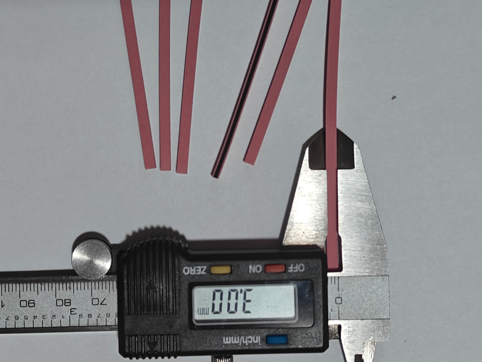 6 pcs conductive silicon zebra connector 100 mm x 3 mm x 2 mm strip LCD watch