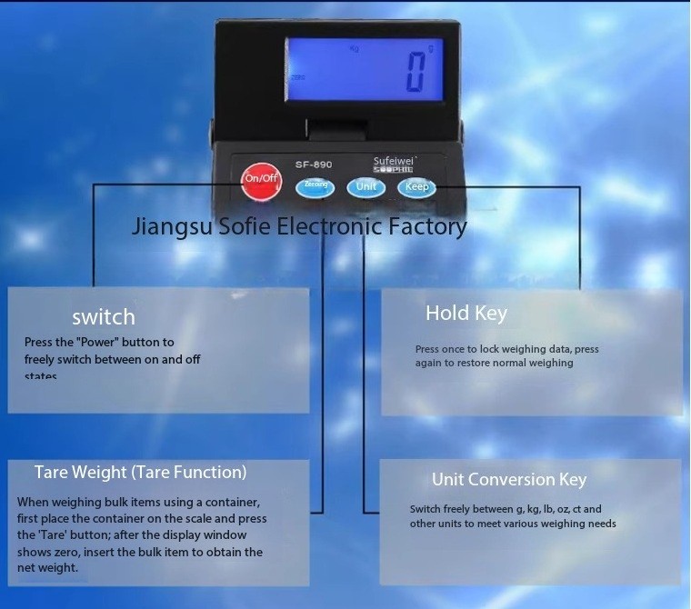 Express Scale Electronic Scale 50kg SF-890 Parcel Scale Platform Scale