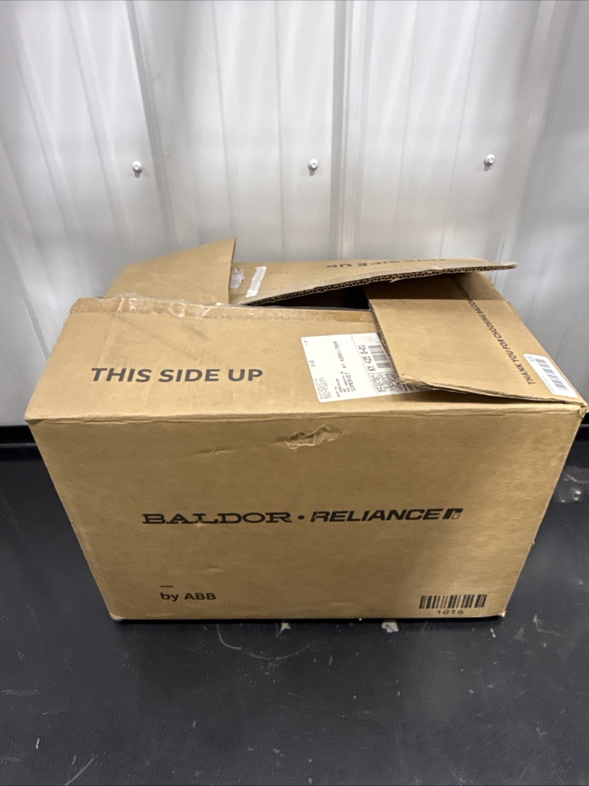 Baldor ABB .5 HP MOTOR, VMX050542A, 208-230/460V, 1725 RPM, 56C, 3 PH