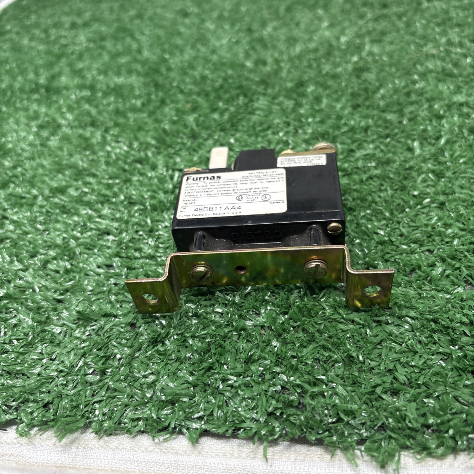 FURNAS 48DB11AA4 OVERLOAD RELAY