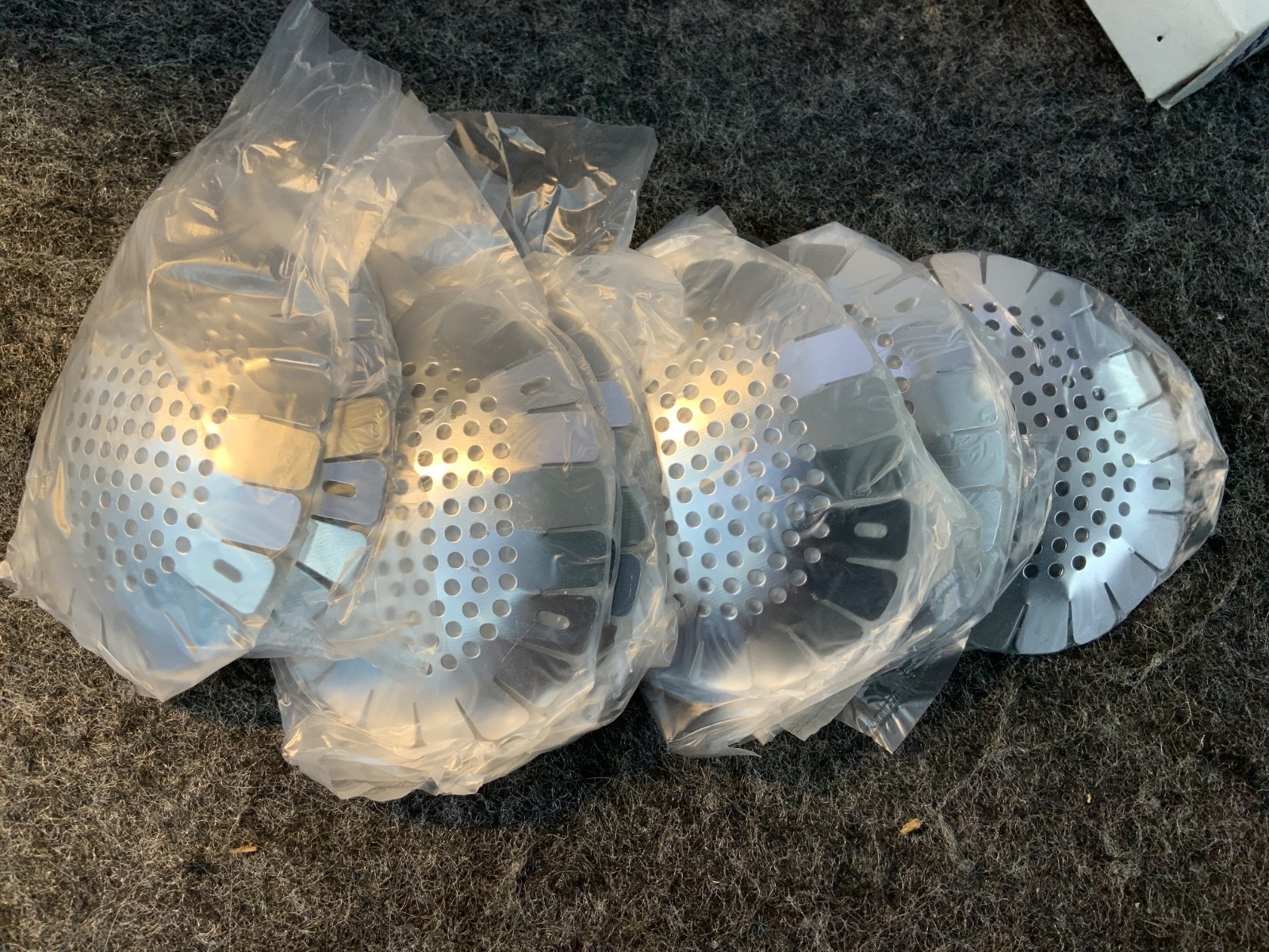 Grafco Fox Aluminum Eye Shield Model 13-1276 12 Shields *NEW*