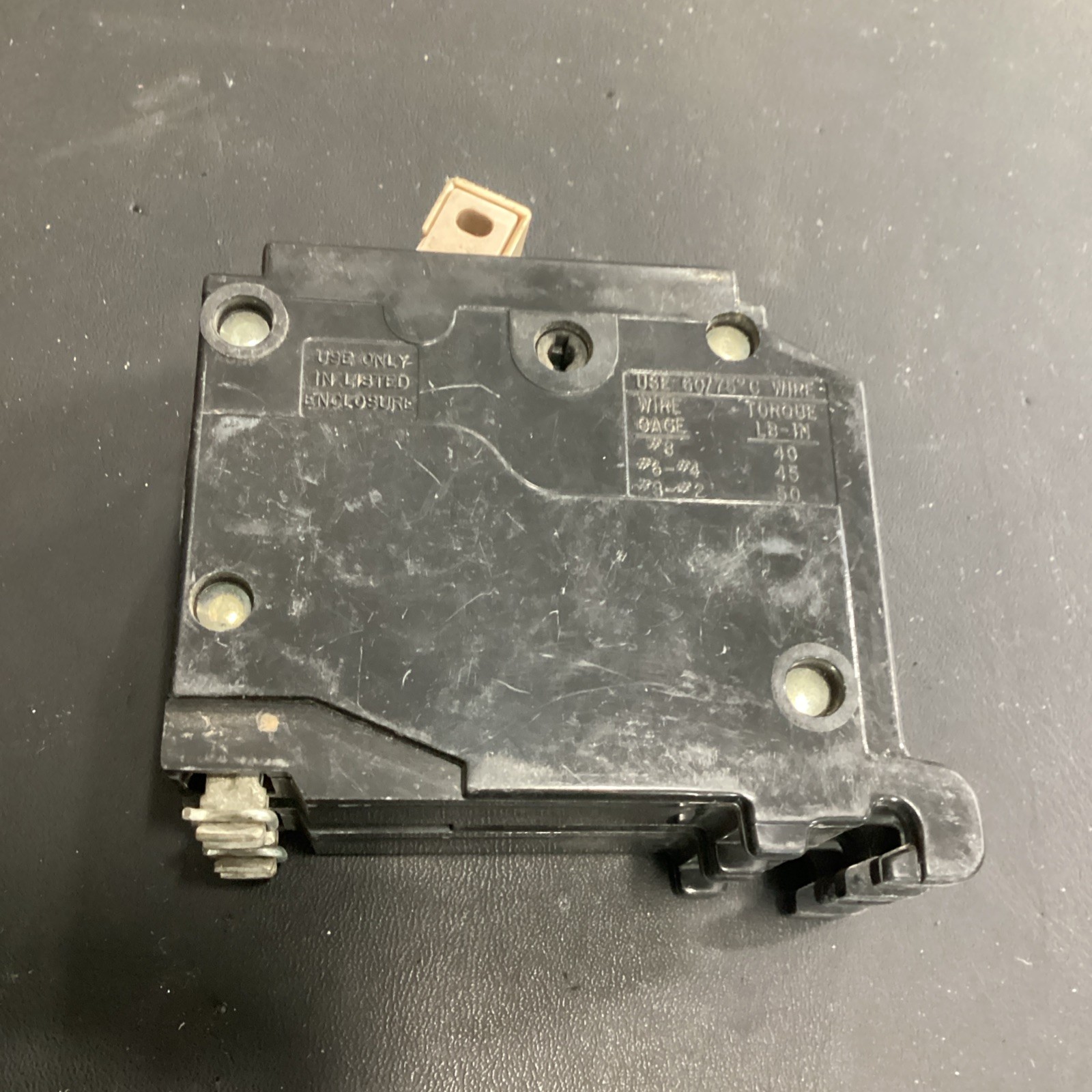 Cutler Hammer CH240 Circuit Breaker 40 Amp 2 Pole Plastic Foot