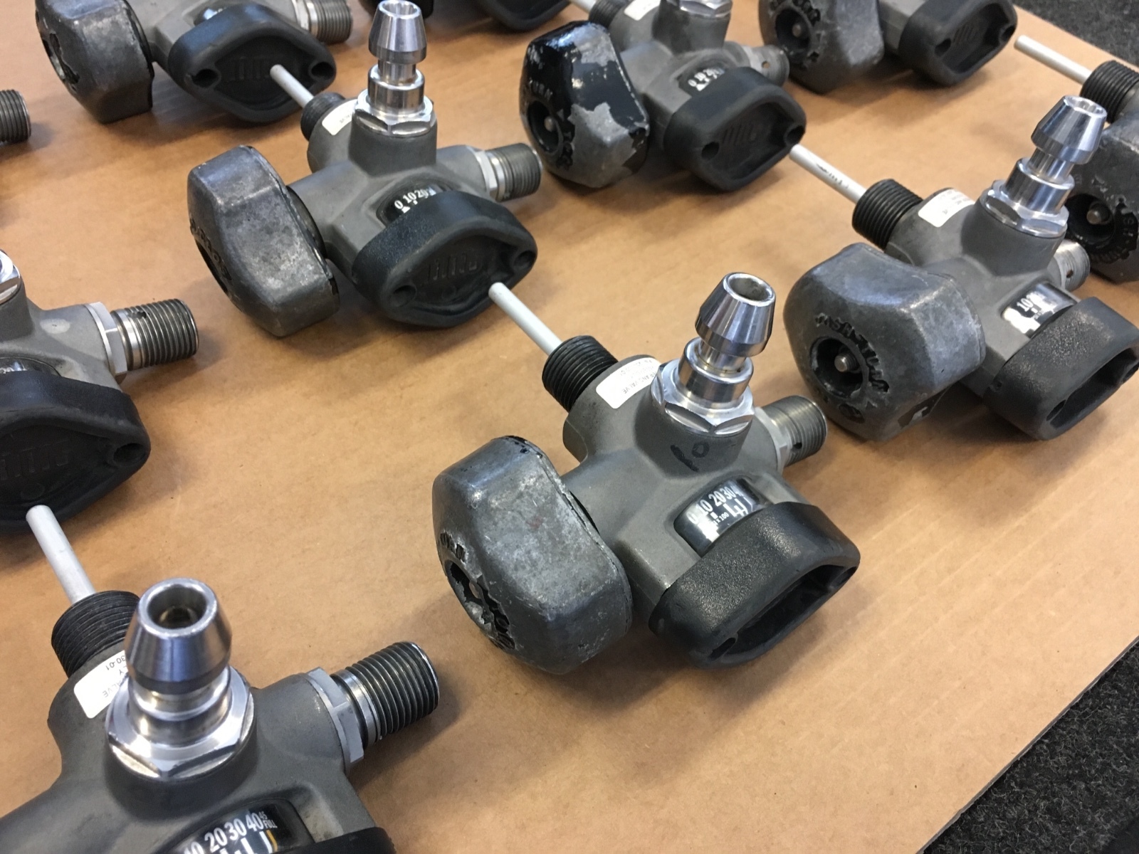 SCOTT SCBA 4500psi Snap-Change Cylinder Valve Assembly NXG2 / NXG7 / X3 Valve