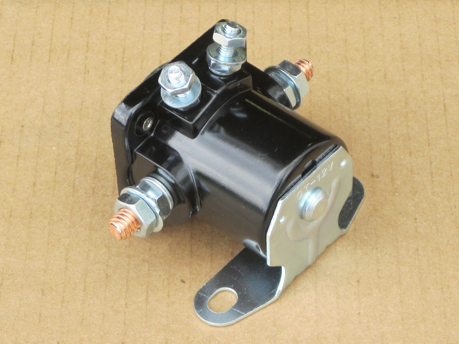 STARTER SOLENOID RELAY 12V 12 VOLT 4 TERMINAL POST STUD FOR FORD NEW HOLLAND